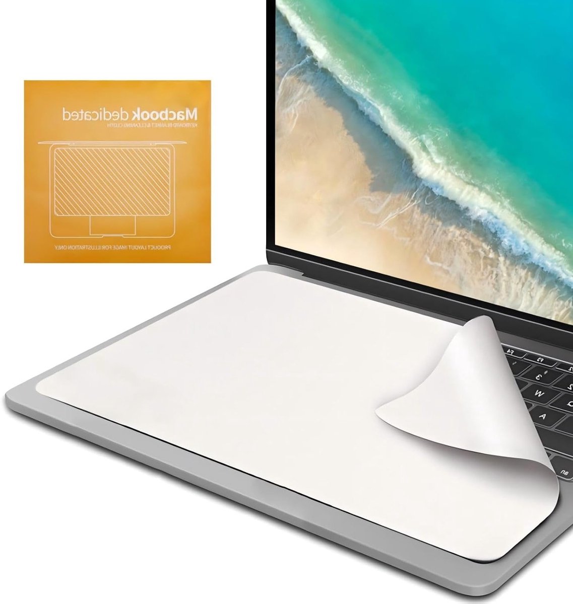 Beschermende Microfiber Hoes voor 13/14 Inch Laptop - Voorkomt Vingerafdrukken en Vlekken, Perfecte Pasvorm, 290 x 195mm, Duurzaam en Lichtgewicht