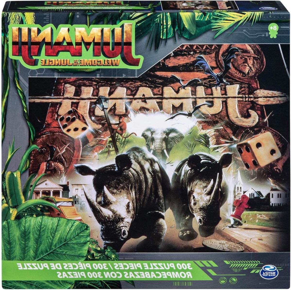 Jumanji Puzzel - Legpuzzel Spel - Ontspanning Thuis - Popcultuur Thema - 300 Stukjes - Meerdere Kleuren