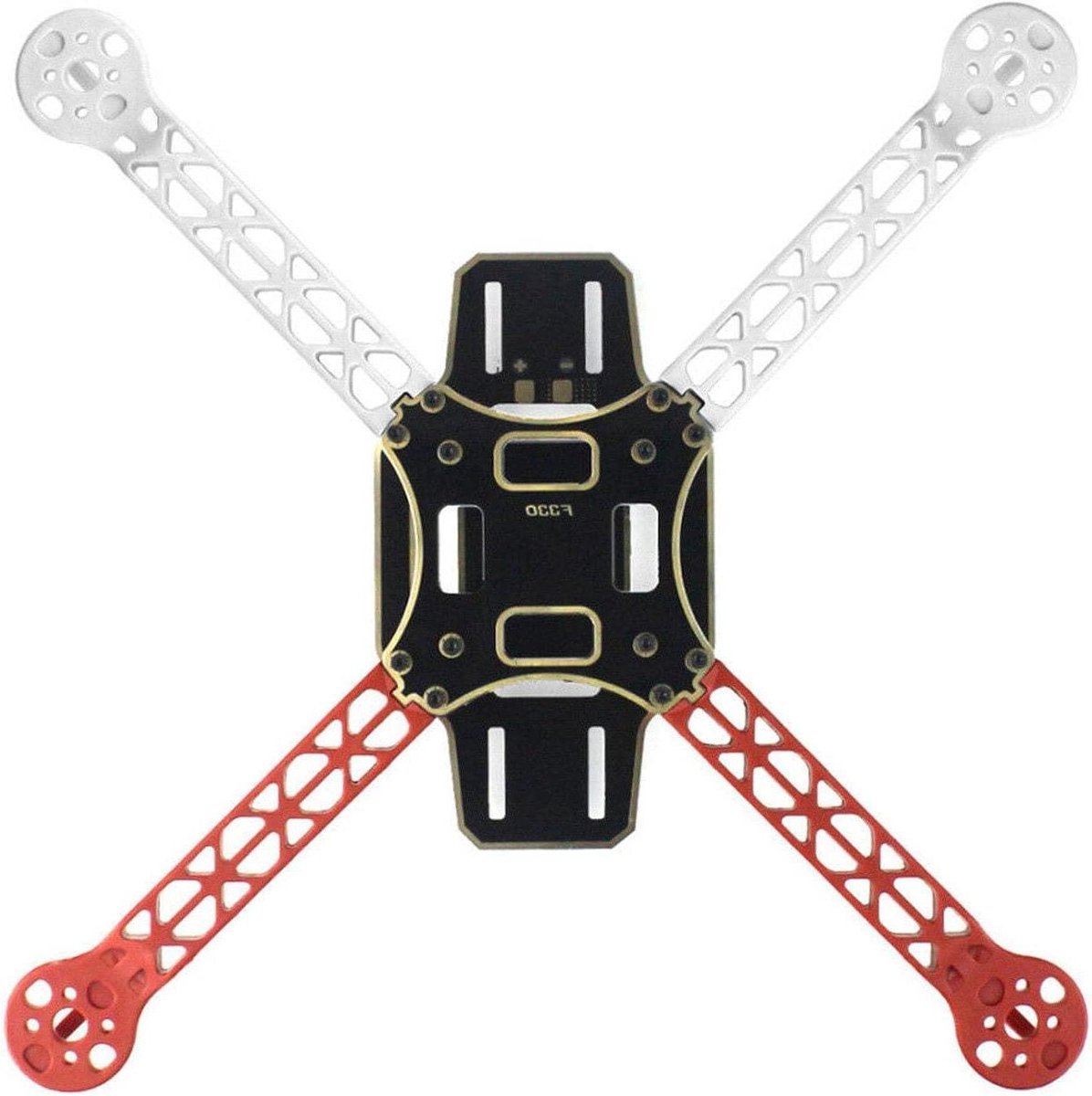 Quadcopter Drone Frame - Vliegend Frame - Zelf Bouwen - Glasvezel Hoofdframe - 330mm - Zwart