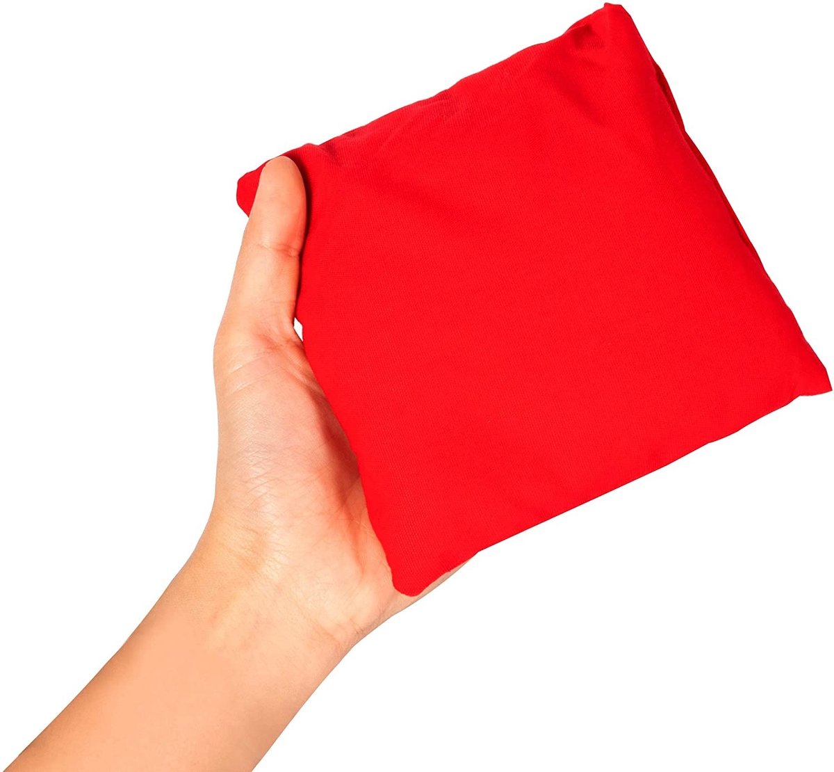 Originele Cornhole Bean Bag Set (8) - 4 rode en 4 blauwe Cornhole zakjes - Hoogwaardige Kwaliteit — afbeelding 2