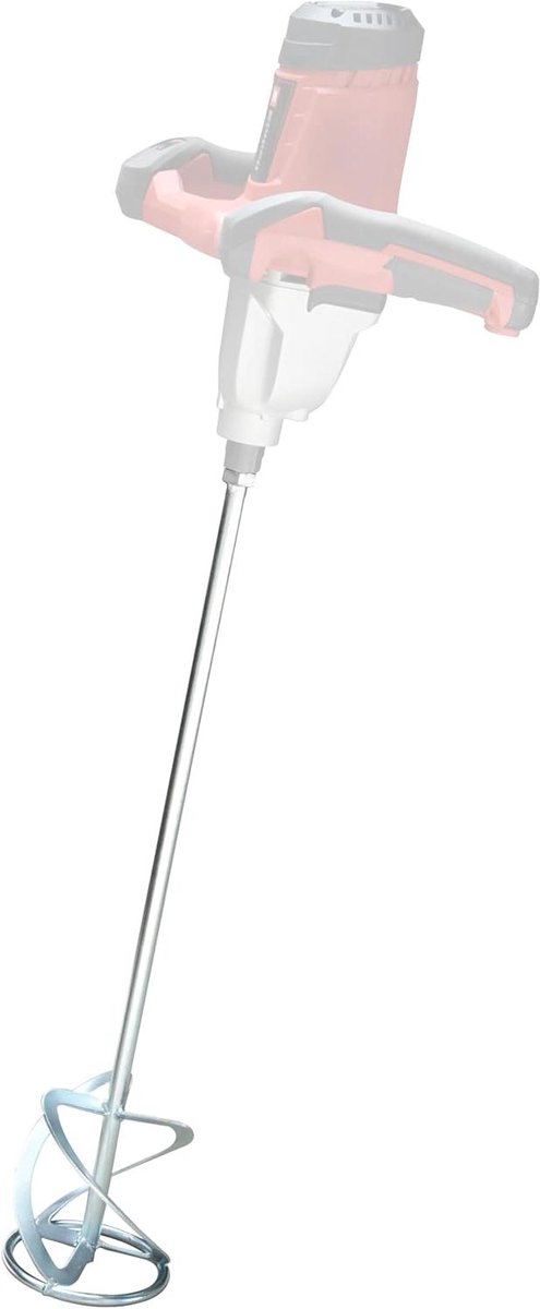 Mengkraan Dik Materiaal - Mixer Klopper - Grote Hoeveelheden Mengen - Koolstofstaal Schacht - Ø 120mm L600mm - Grijs