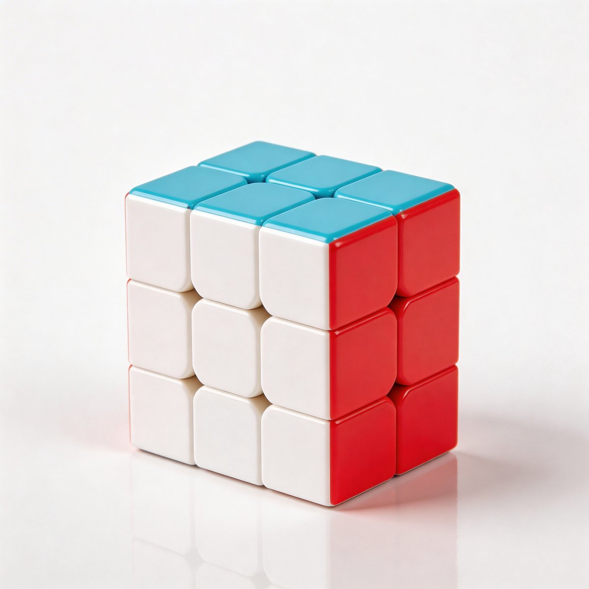 Speed cube 2x3x3 Stickerless – Speedcube | Snel, Soepel & Duurzaam – Klassieke Puzzelkubus voor Jong & Oud - Rubiks Cube - Rubiks Kubus