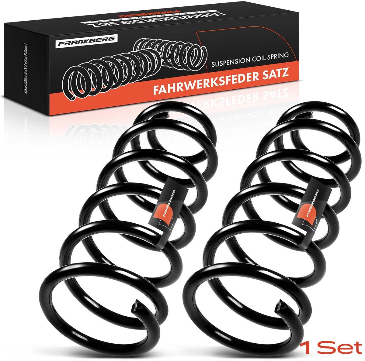Frankberg 2x Verenfeder Achteras voor MINI