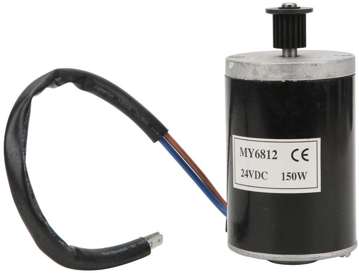 ONF3 - Hoge Snelheid Motor - DC Borstelmotor - Duurzaam en Sterk - 24 V - Geschikt voor Elektrische Fiets en Scooter - 150 W
