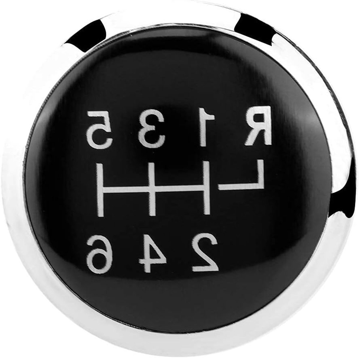 6 Versnellingen Pookknop Embleem voor T5 T5.1 - Auto Accessoire, Versnellingspook, Interieurdecoratie
