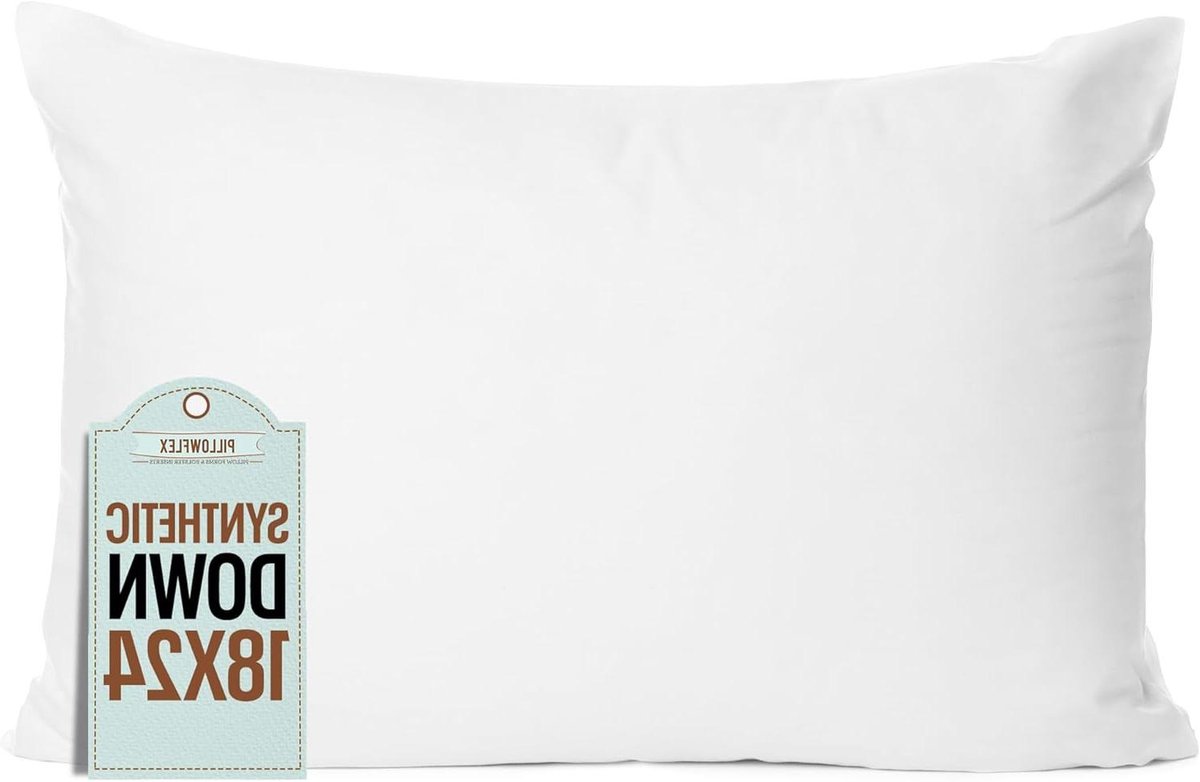 Peuterkussen - Slaapkussen Kind - Comfortabel Slapen - Synthetisch Dons Alternatief - 45 x 60 cm - Wit