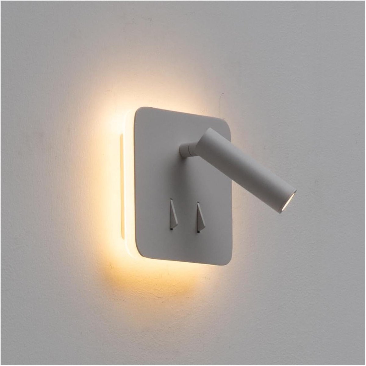 Led Leeslamp - Wandlamp Verlichting - Lezen in Huis - Geïntegreerde Led - 13 x 13 cm - Aluminium
