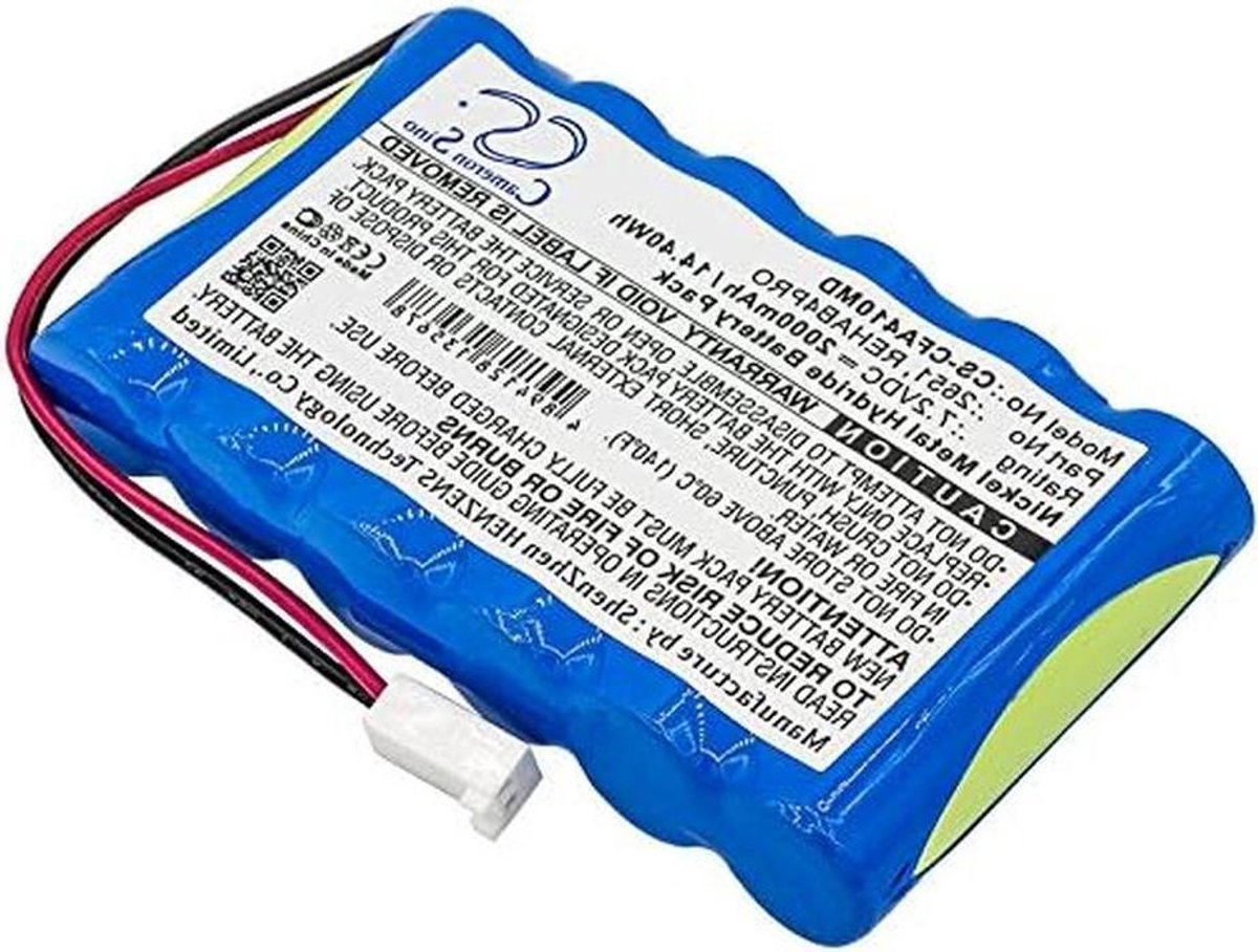 Oplaadbare Batterij - Accu Vervangend - Apparaat Voeding - Ni-MH Technologie - 2000 mAh - Groen
