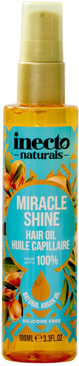 Inecto Naturals Haarolie Argan Miracle Shine 100 ml