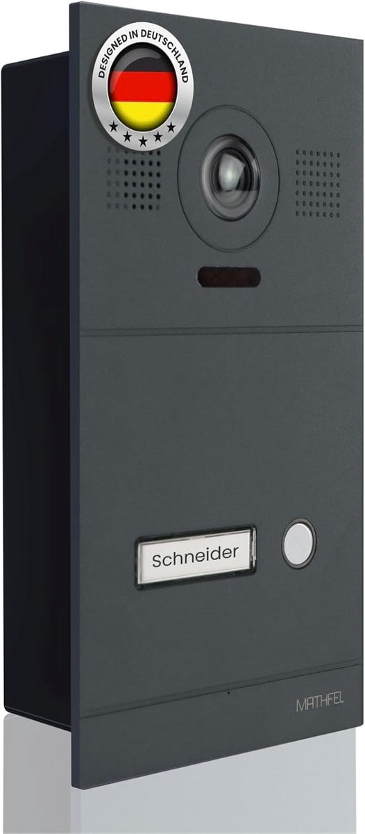 Video Deur Intercom - Slimme Deurbel - Veilige Toegang - App Bediening - 7 Inch Scherm - Zilver