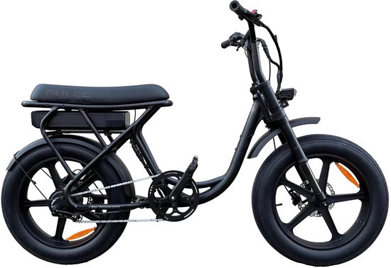 Pulse Fatbike S6 GO elektrische fatbike 250W 48V lage instap 20″ x 4.00 banden 40-100 km bereik