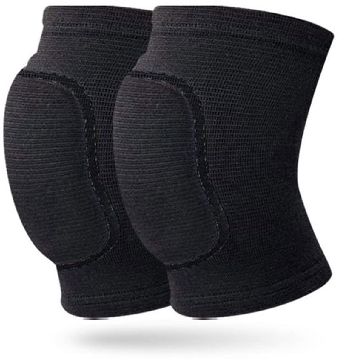 Kniebeschermers - Sport Kniepads - Actieve Sport - Verstelbare Banden - 2 Stuks - Zwart