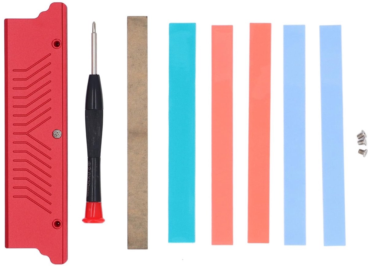 Dailygoods- Geheugenkoeler Snelle Warmteafvoer - Dubbelzijdig Koellichaam - Aluminiumlegering - Geheugenveiligheid - Stabiliteit - Betrouwbaarheid - RAM-koeler