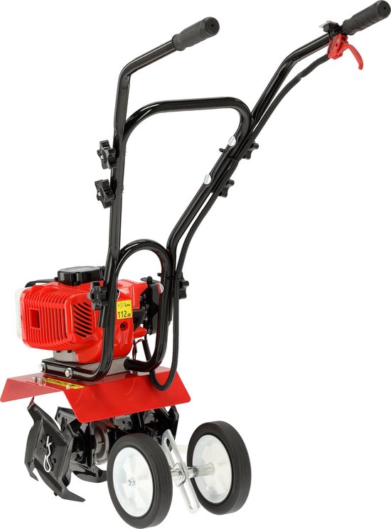 YATO YT-84861 Benzine Tuinfrees - Motorhakselaar - 52 cc (1.97 PK) - Werkbreedte 30 cm - Instelbare Werkdiepte tot 150 mm van Yato — afbeelding 3