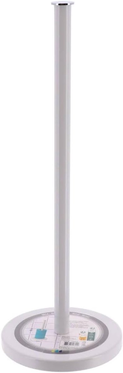 Tendance Toiletrolhouder met Reserve - Metaal - Wit