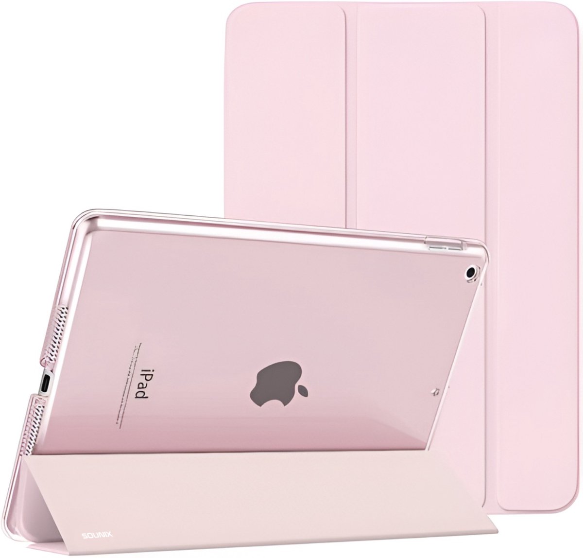 Sounix Tablet Hoes Geschikt voor iPad 10.2 (2019) 7e generatie / iPad 10.2 (2020) 8e generatie / iPad 10.2 (2021) 9e generatie - Hoesje - Roze