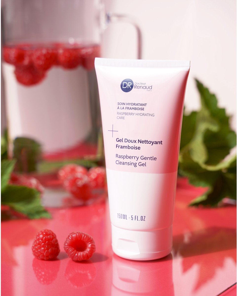 Docteur Renaud Soin Hydratant Gel Doux Nettoyant Framboise