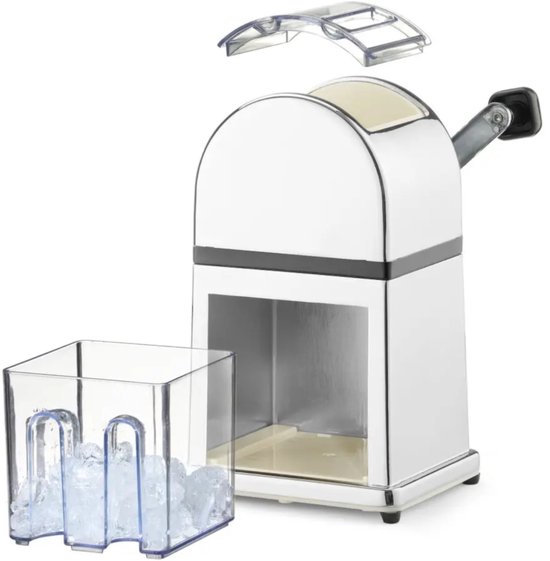 BarUp IJscrusher met IJsschep - Professionele Ice Crusher - RVS Messen - IJsvergruizer Handmatig van BarUp — afbeelding 4