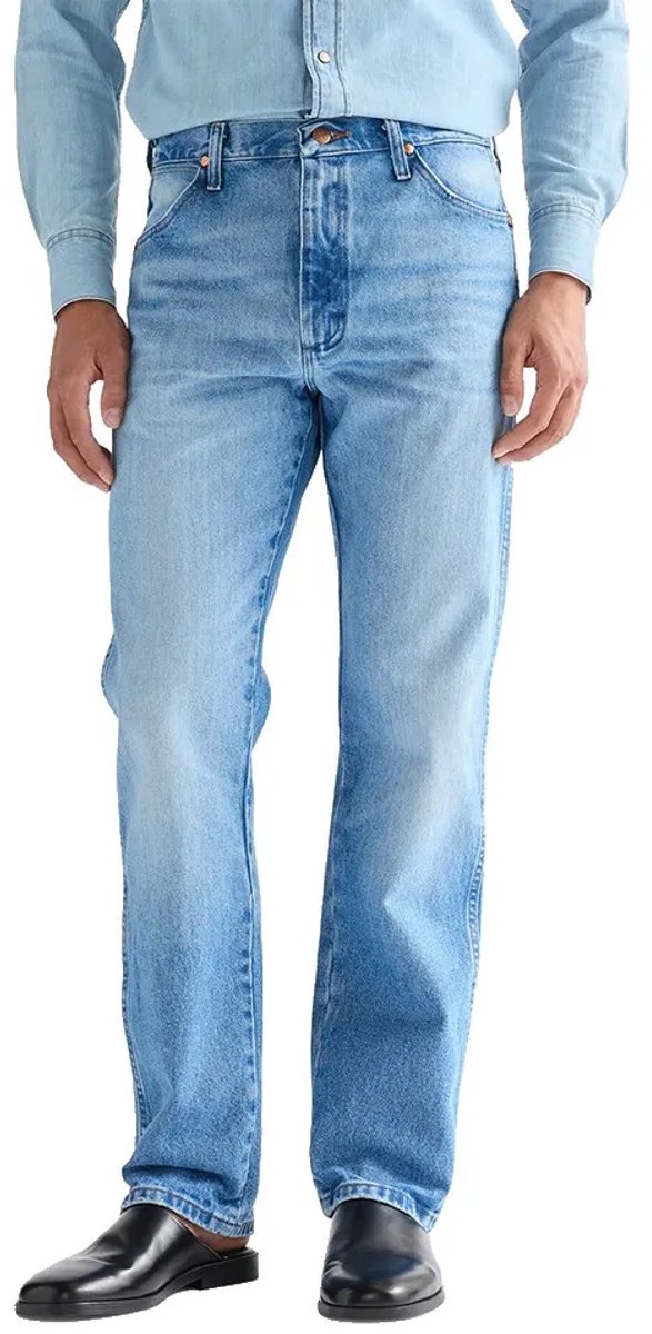 Wrangler 112378998 13mwz Bootcut Fit Spijkerbroek 36 30 Man Jet Stream