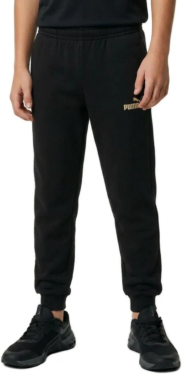 Puma Ess 2 Color Nº1 Logo Trainingsbroek 7-8 Years Jongen Zwart