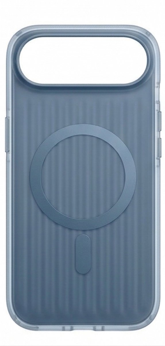 Mastersøn iPhone 17 Air Hoesje MagSafe Thin Design - Blauw