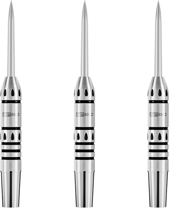 Wolfraam Stalen Barrels - Dartonderdelen - Precisie Werpen - 90% Wolfraam Materiaal - 21-30 gram - Zilver — afbeelding 5