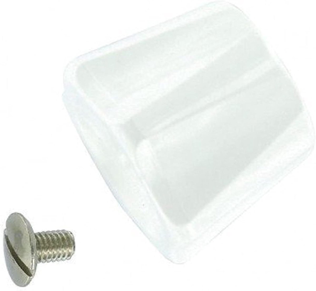 Radiatoropzetstuk - Ventiel handgreep - Verwarming regelen - Voor handmatige ventielen - 42 mm hoogte - Wit