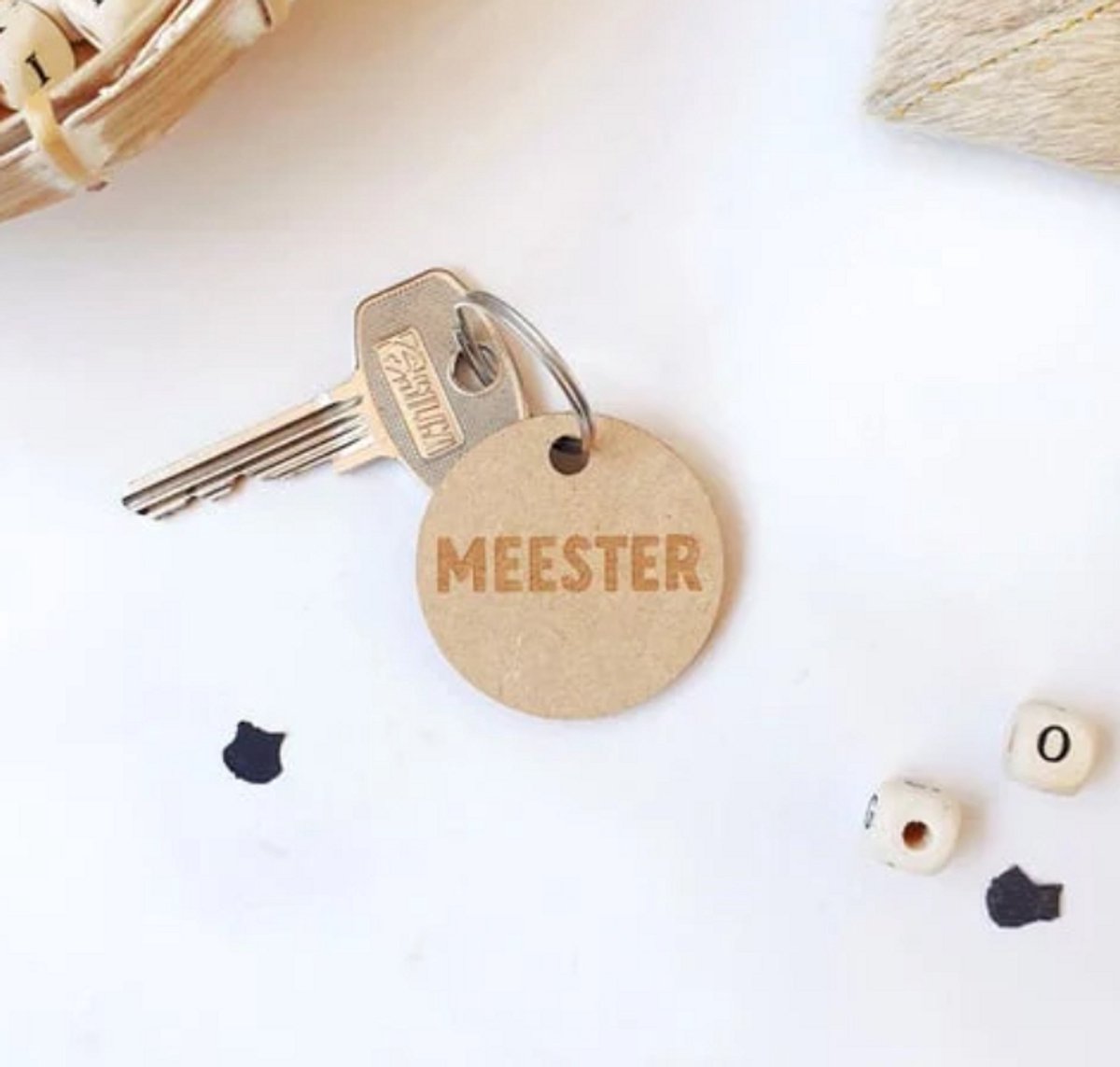 Sleutelhanger - Meester - Bedankje - Einde schooljaar