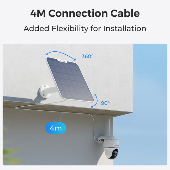 Reolink Zonnepaneel 2 voor camera op batterij, 6W van Reolink — afbeelding 2
