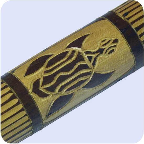 Bamboe Regenmaker Percussie Instrument met Rustgevend Geluid (20 cm) van Merkloos — afbeelding 5