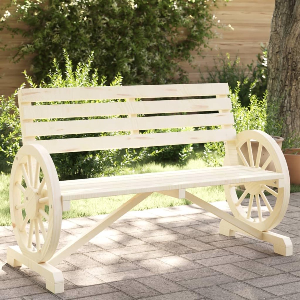 Luxe Modulaire 6-delige Poly Rattan Lounge Tuinset met Kussens en Opbergruimte Zwart Acacia Hout Weerbestendige Tuinset Outdoor