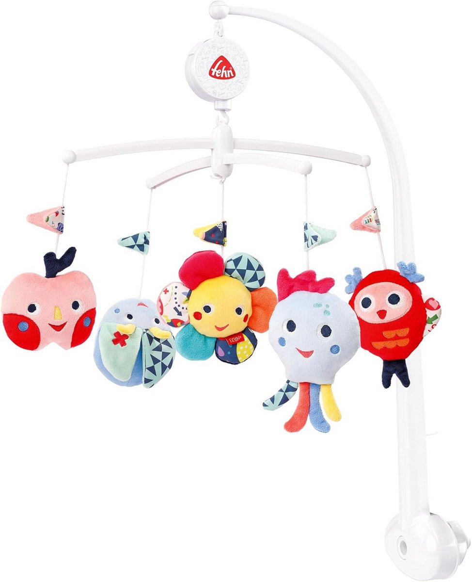 Muziek Mobiel - Baby Speelgoed - Baby Kalmeren - Zachte Melodie - 40 cm - Multicolor