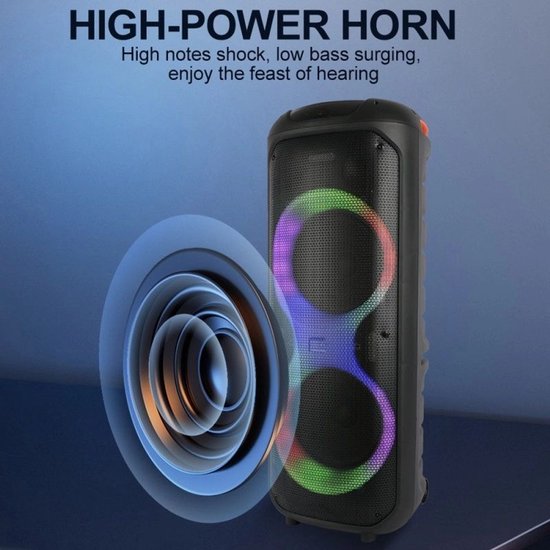 Partybox Sing-e 600w Super Power Wireless Party Speaker — afbeelding 5
