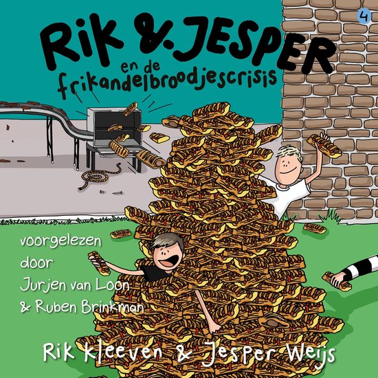 Rik en Jesper en de frikandelbroodjescrisis - cover