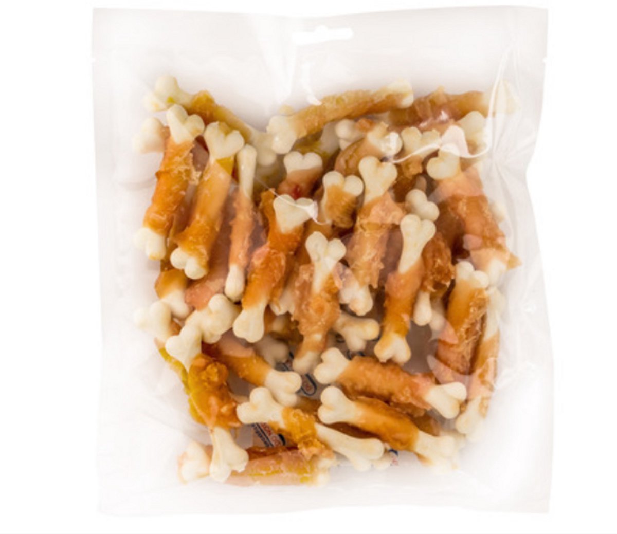 Pets Boutique Kip & Calcium Kluifjes (400gr) - Hondensnacks - Hondensnoepjes - Ter ondersteuning van Botten en Gebit