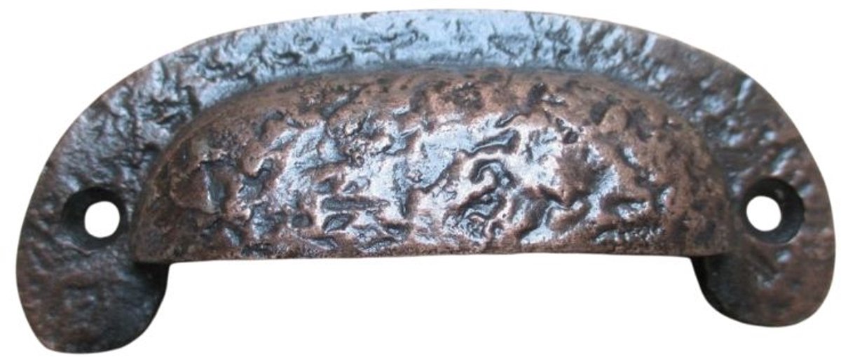 Textured Cabinet Cup Pull Handle Antique Copper