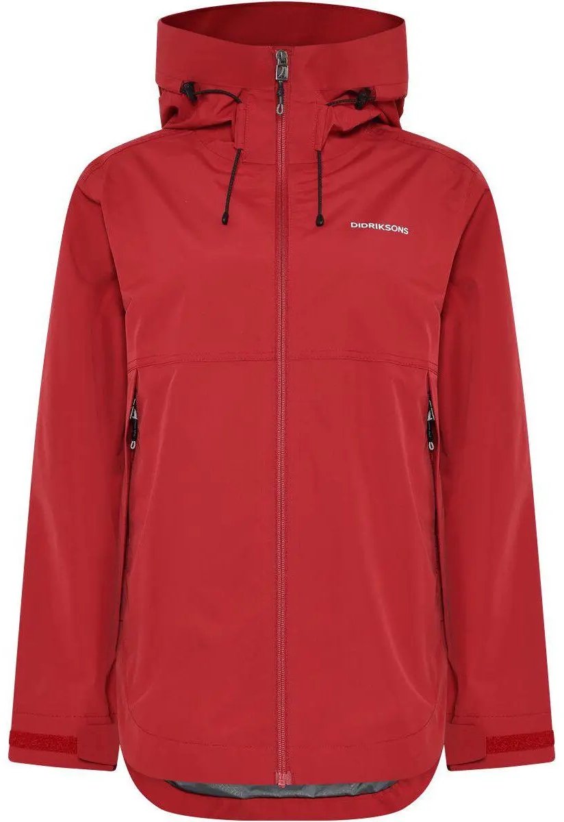 Waterdicht damesjack Didriksons Tilde Rood
