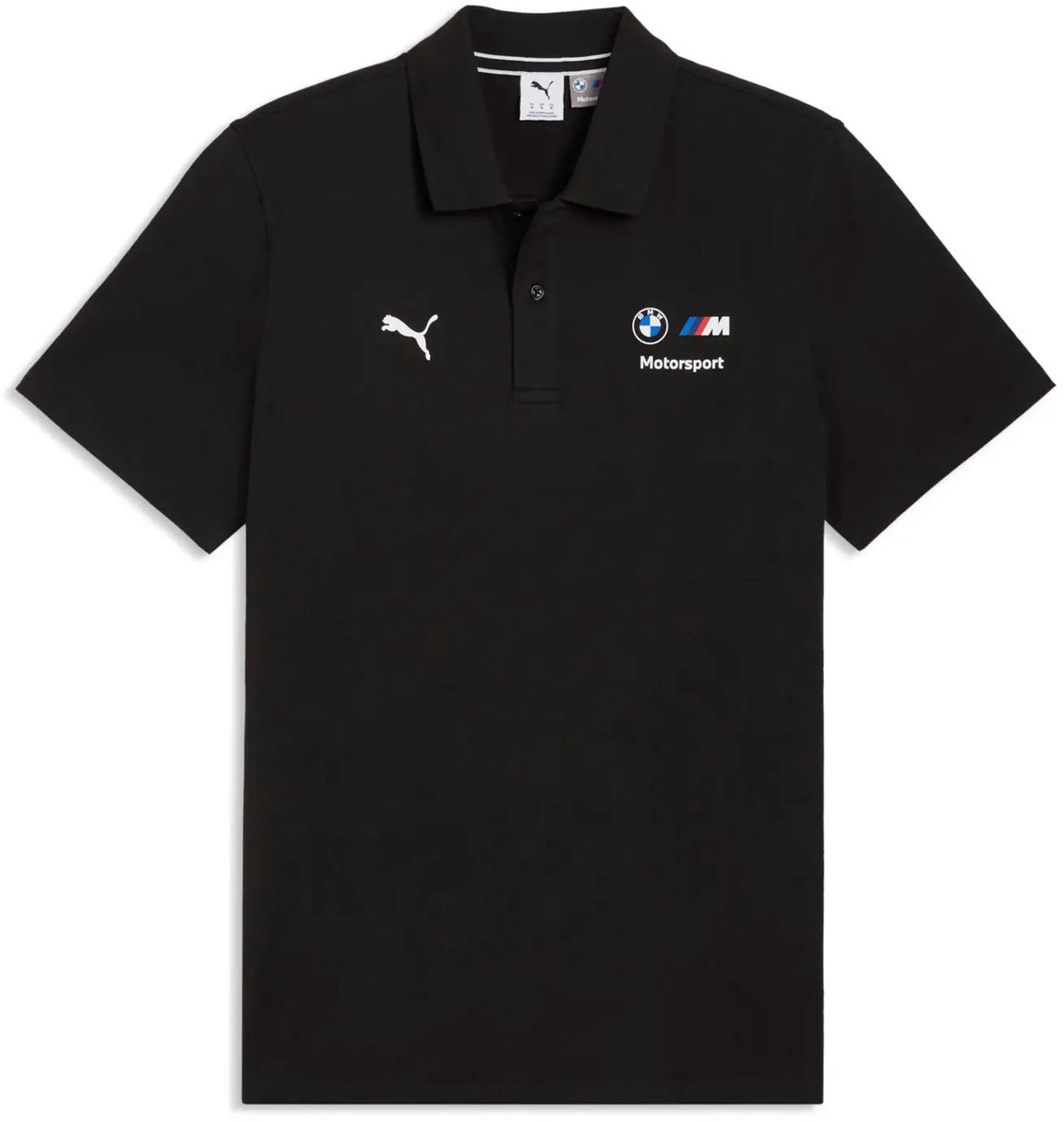 Puma Bmw Mms Ess Korte Mouw Poloshirt S Man Zwart