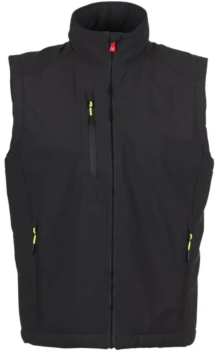 Gewatteerde soft-shell mouwloze jas Payper Wear Creek Pad Ultralite Antraciet
