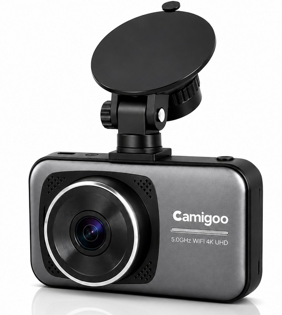 Camigoo® D1 Pro - Dual Dashcam - Dashcam Voor Auto - Ultra 4K & Full HD - Voor en Achter Camera - WiFi & GPS - 3.2 inch met App - Sony Sensor - Met 64GB SD Kaart U3 - Loop Opname - G Sensor - NL Handleiding + Systeem - Geschikt voor Verticale Ruiten!