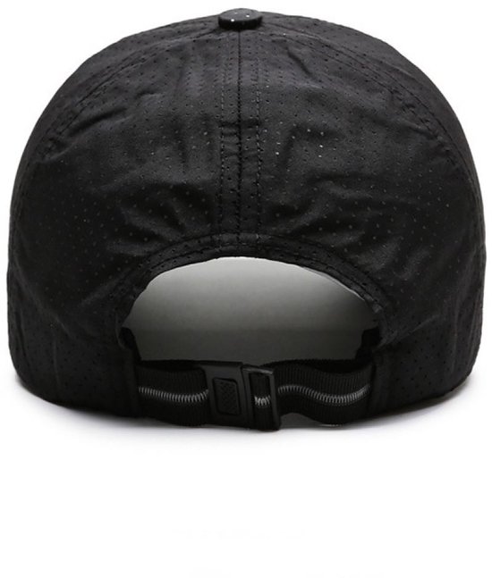 Geperforeerde Baseball Cap – Ademende, Sneldrogende Sportpet met Verstelbare Pasvorm en Zonbescherming voor Heren en Dames – Wit