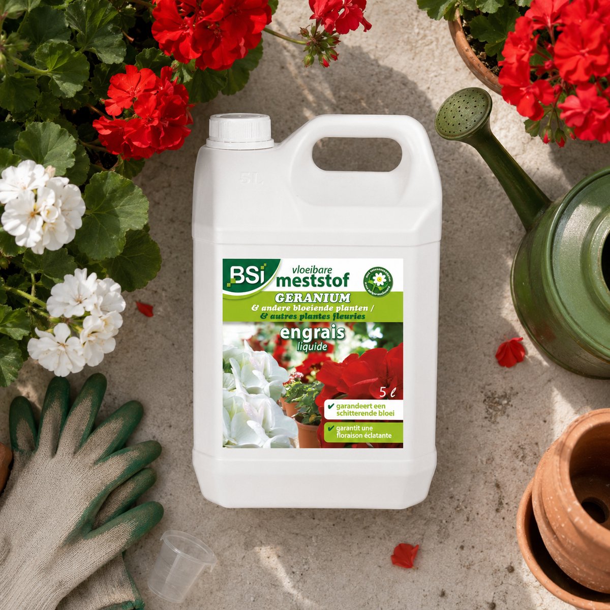 BSI Geranium Vloeibare Meststof 5l - Geranium