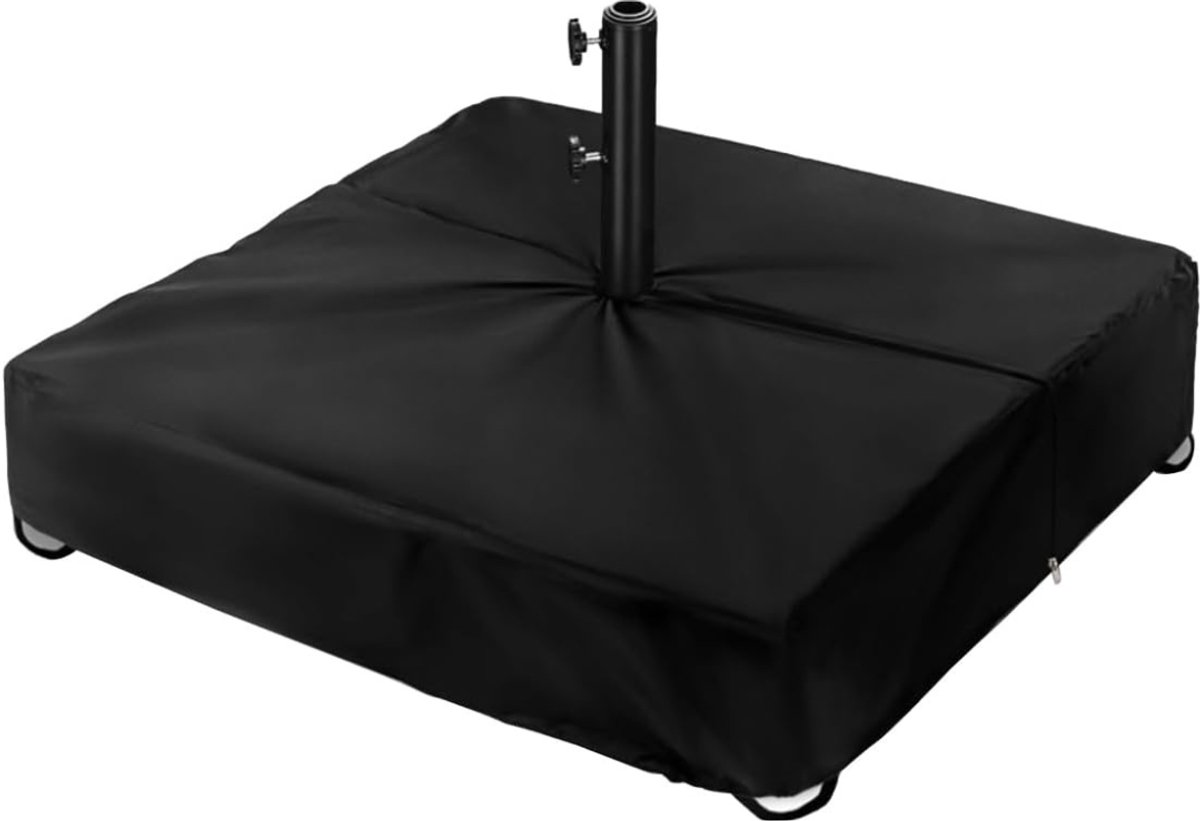 ZMR® Parasolhoes Staande Parasol - Parasolhoes - Parasol Hoes - Zwart - 107cm x 107cm x 13cm