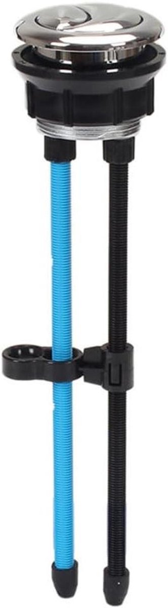 Toilet Drukknop - Spoelknop Vervanging - Toilet Reparatie - Verstelbare Staaf - 38mm Schroefdraad - Chroom
