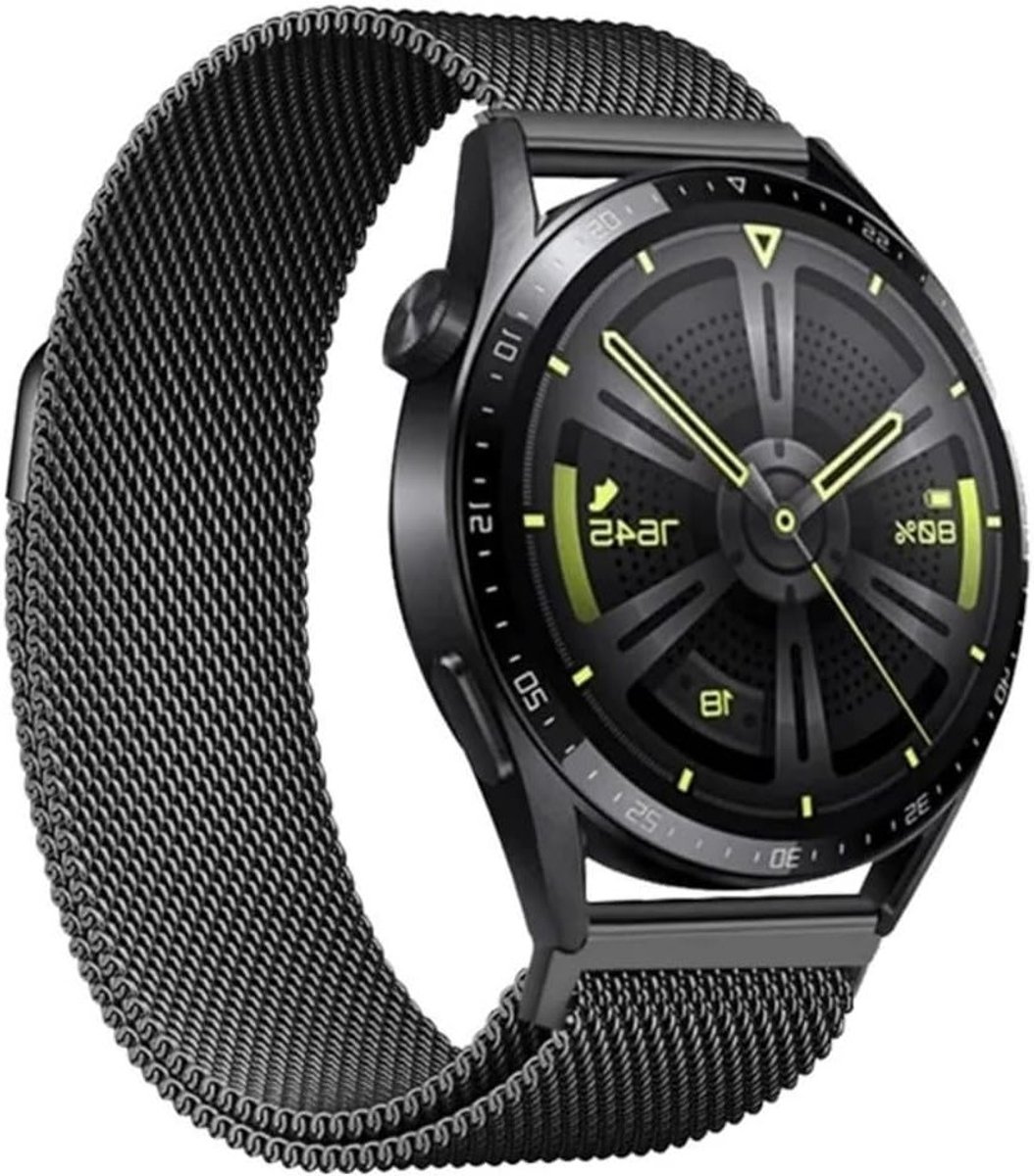 Reservearmband van 20 mm voor Garmin Venu 2 Plus/SQ/SQ2 Music/Vivomove HR/HR Sport/Luxe/Style/Trend/D2 Air X10/Bounce armband, verstelbaar, roestvrij staal, magnetische armbanden