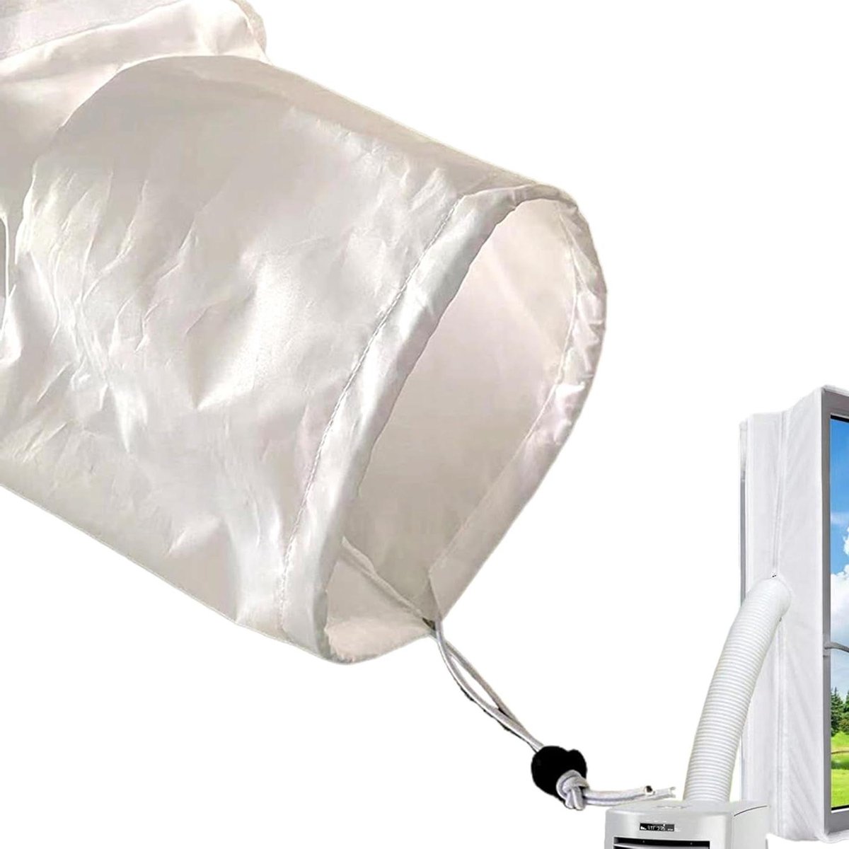 Raam Afdichtingskit - Raam Kit - Koelte Behouden - Zelfklevende Ritssluiting - 300 cm - Wit