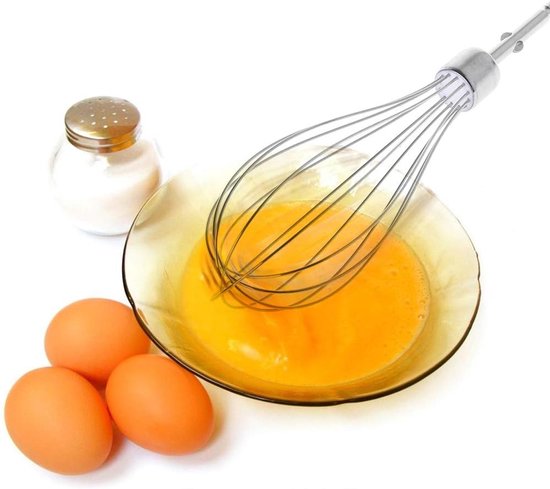 Stainless Steel Baking Whisk Attachments Corrosion Resistant Design Universal Food Processors Fit Easy Maintenance Stainless Steel Whisk for Mixer van Merkloos — afbeelding 2
