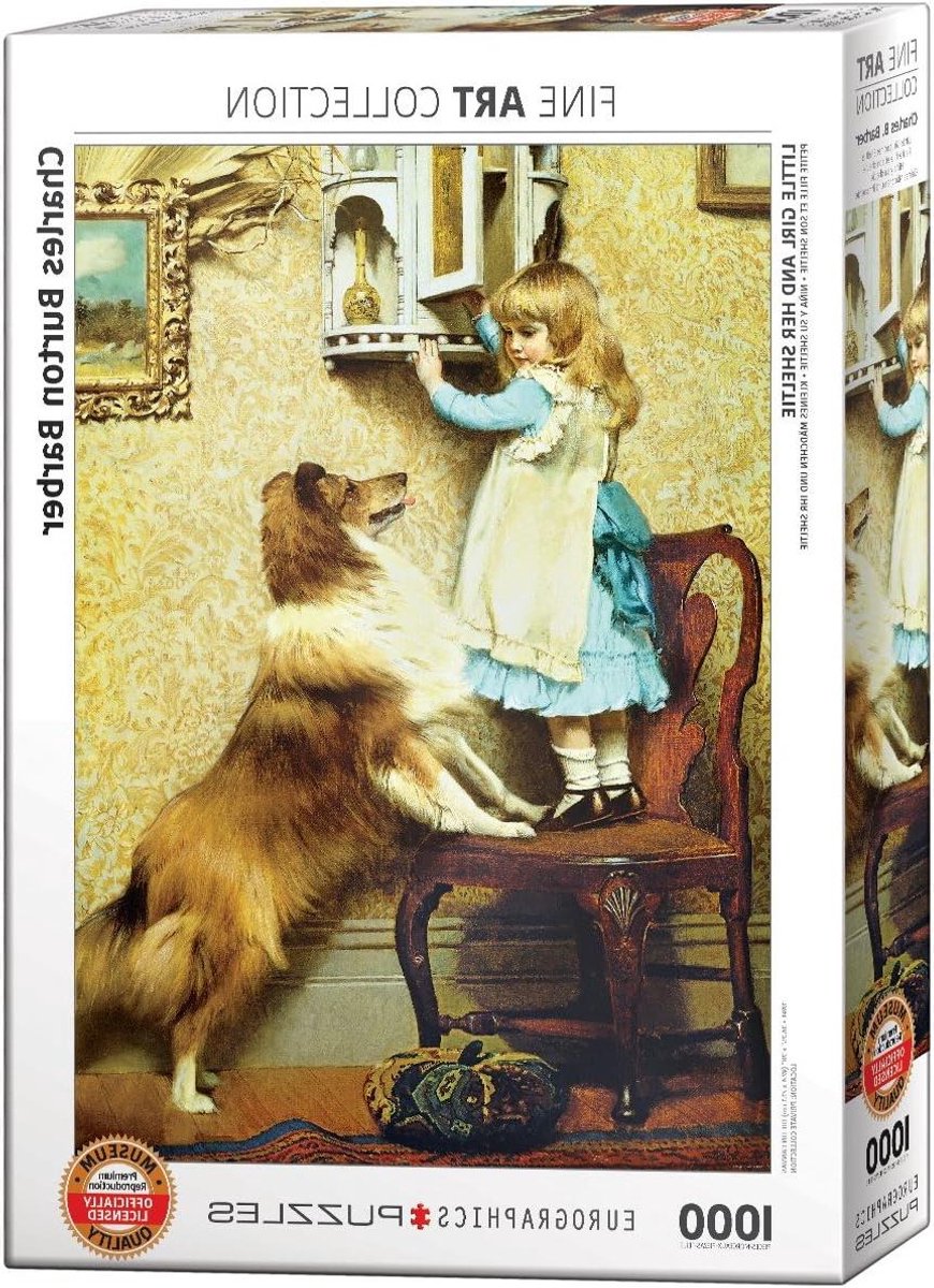 Eurographics 6000-5330 Little Girl en haar Sheltie 1000 delen puzzel