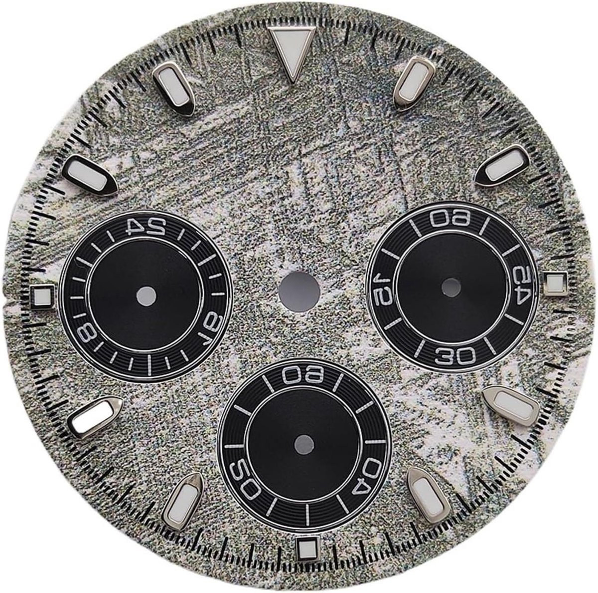 1pc wijzerplaat 29 mm meteoriet geschikt for VK63 quartz horlogeaccessoires