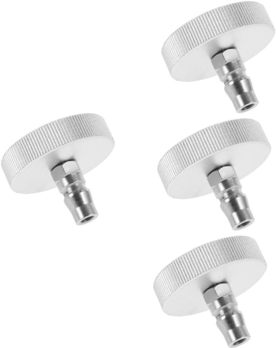 iplusmile 4 Stuks Auto Remvloeistof Vervanging Hoofdremcilinder Adapter Auto Hoofdremcilinder Ontluchter Adapter Auto Remontluchter Adapter Vervanging Voertuig Remontluchter Adapter